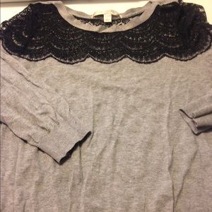 3/4 sleeve sweater
