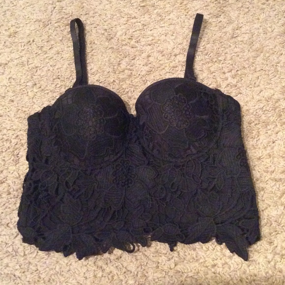NEW Bustier Strap Crop Top Bralette size M/34B