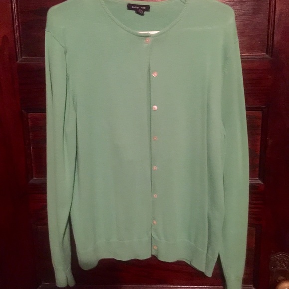Lands End long sleeve cardigan