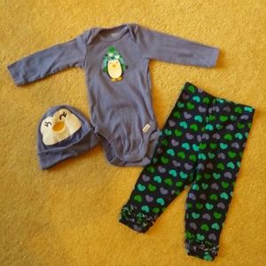 Baby girl penguin outfit