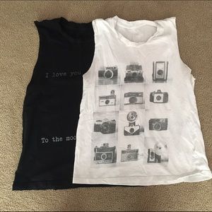 Two Brandy Melville Tanks