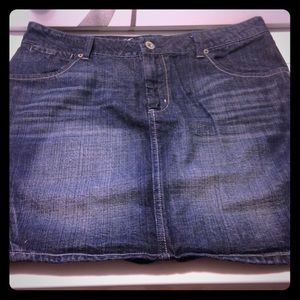 Denim skirt
