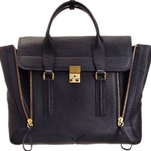 3.1 Phillip Lim Large Pashli Navy.