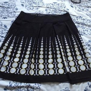 Black & yellow Polka Dot skirt!
