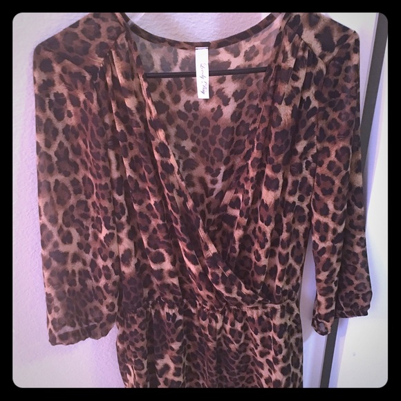 Leopard print shop hopes romper