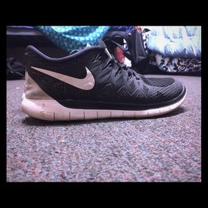 Black nike free run 5.0