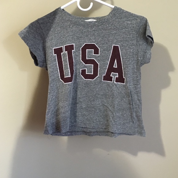 Brandy Melville 'USA' Tee