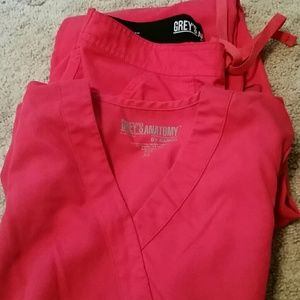Women's greys anatomy nursing scrubs size xs