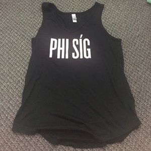 Beyoncé themed phi sig tank