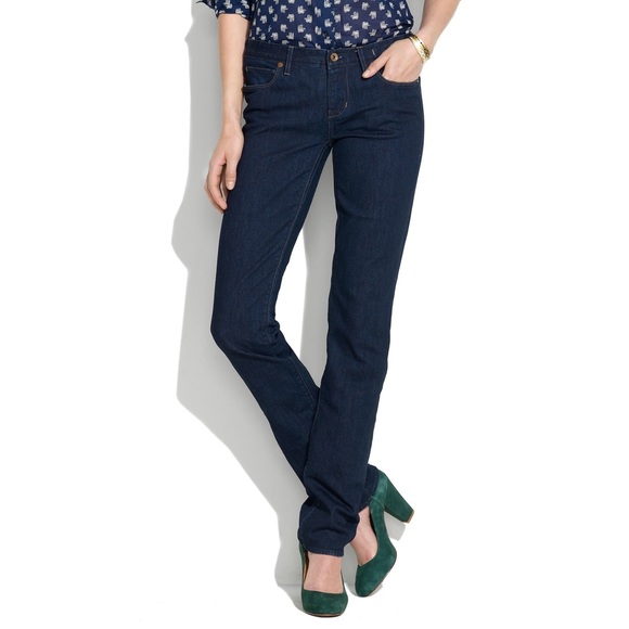 Madewell rail straight jeans