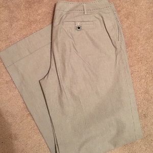 Pinstripe trousers