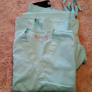 Greys anatomy nursing scrubs xs