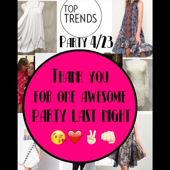 Thanks for all the shares of my Top Trends Party!