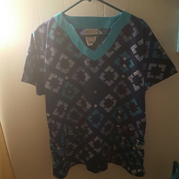 Scrub top. Only worn a few times