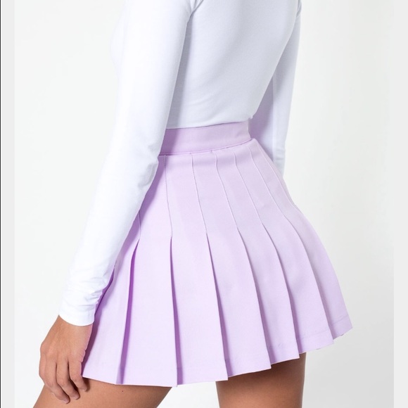 ❌SOLD❌American Apparel Lilac tennis skirt