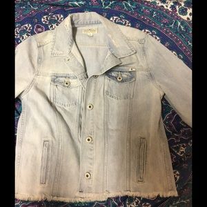 Light Wash Lucky Brand Denim Jacket