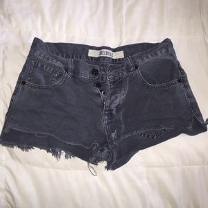Brandy Melville Gray denim shorts