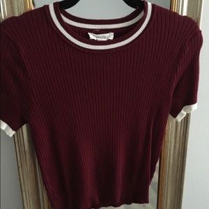 burgundy Top