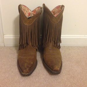Ariat fringe cowboy boot