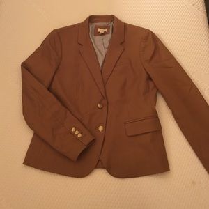 Camel schoolboy blazer