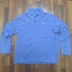 Men's 1/4 zip sweater Polo by Ralph Lauren