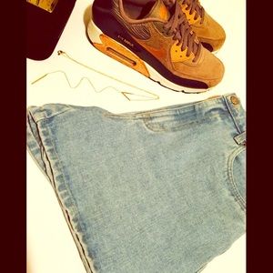Vintage High Waste Denim Shorts
