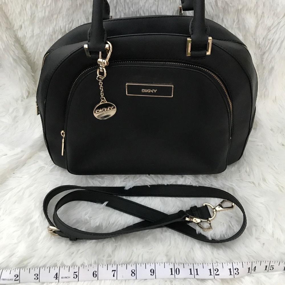 DKNY Saffiano Leather Satchel Handbag