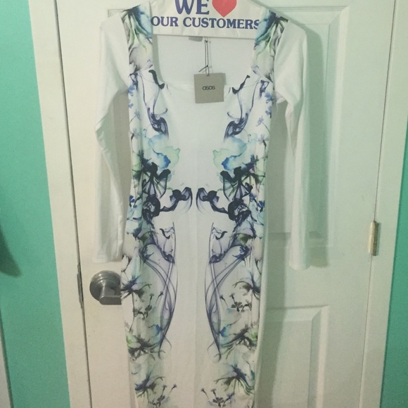 MIDI long sleeve dress