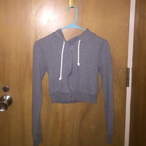 Crop hoodie