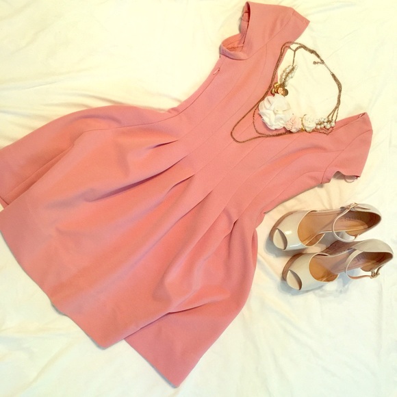 Pink Flare Dress