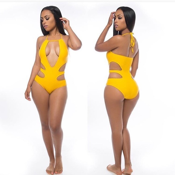 Canary Monokini