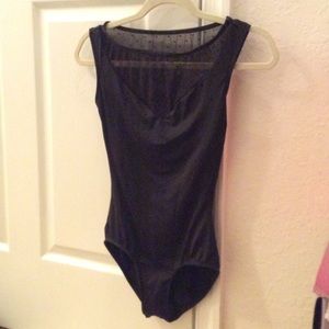 Natalie Couture black mesh leotard (just 1 avail)