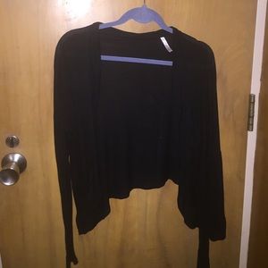 Black super light cardigan