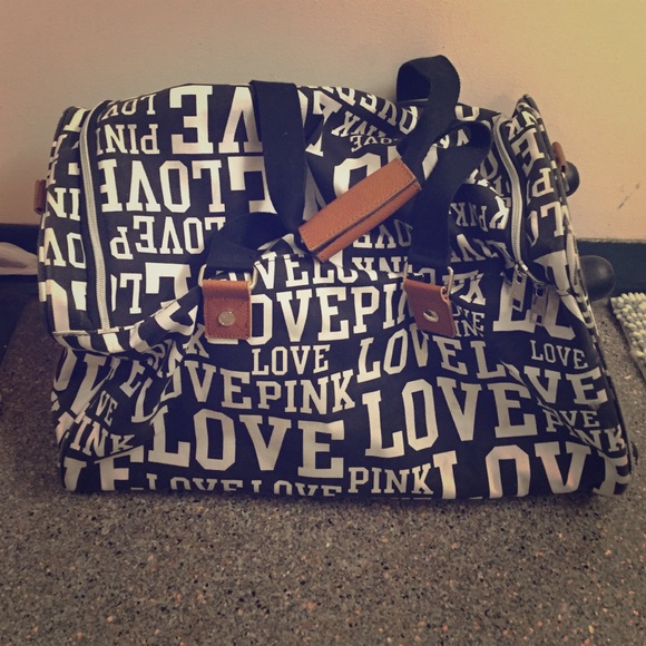 PINK Victoria's Secret Handbags - PINK Victoria Secret Carry on Luggage