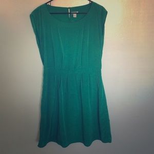 Green a-line Old Navy dress