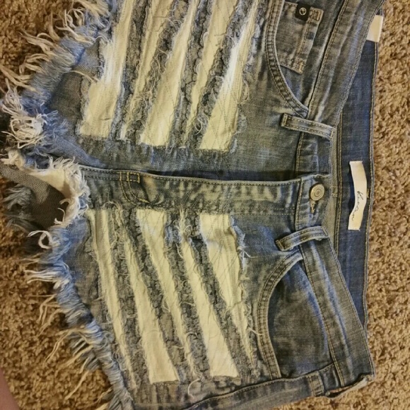 Kan Can High Waisted Cutoffs