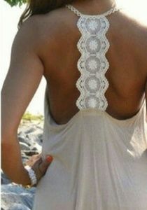 Women Summer Sexy Sleeveless Casual Loose Halter T