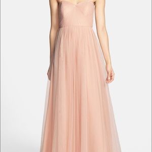 Annabelle . Convertible tulle column dress