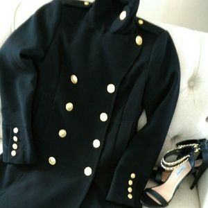 Black coat