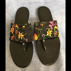 Gucci Floral Sandals