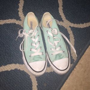Sea blue converse