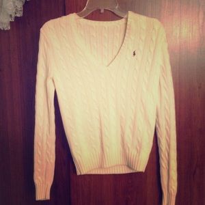 Ralph Lauren cable knit sweater xs