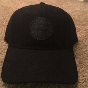 Converse Black Core Wool & Pu Cap