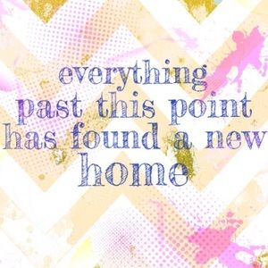 All items past this point are sold :)