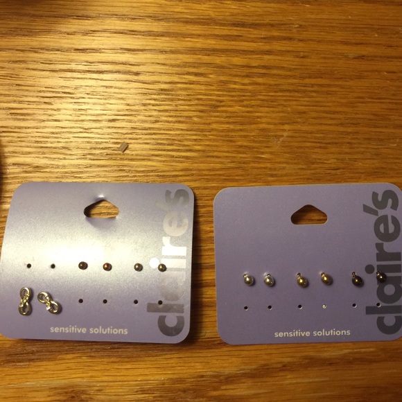 Claire's tiny studs
