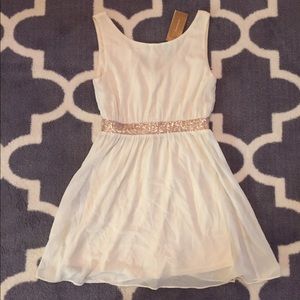 Francesca cream dress