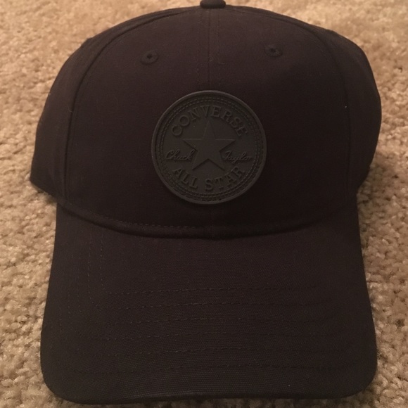 Converse Black Core Monochrome Canvas Cap