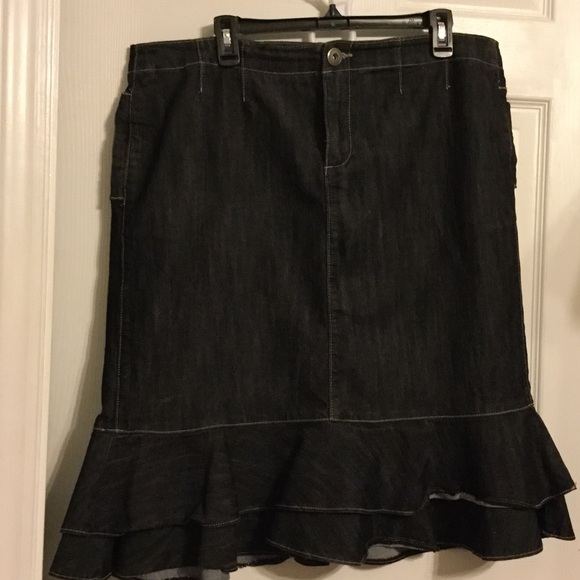 Lane Bryant Jean Skirt