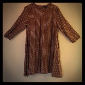 Long, collarless dress/tunic from H&M.