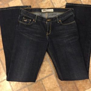 Hollister flare jeans.